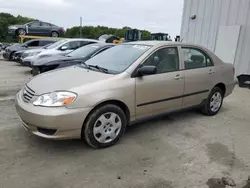 Vehiculos salvage en venta de Copart Windsor, NJ: 2004 Toyota Corolla CE