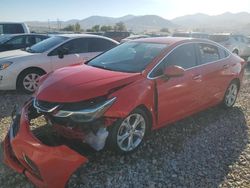 Salvage cars for sale at Magna, UT auction: 2017 Chevrolet Cruze Premier