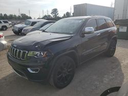 Salvage cars for sale at Bridgeton, MO auction: 2017 Jeep Grand Cherokee Limited