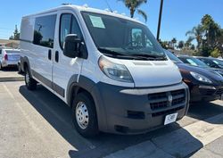 Salvage cars for sale from Copart Rancho Cucamonga, CA: 2015 Dodge RAM Promaster 1500 1500 Standard