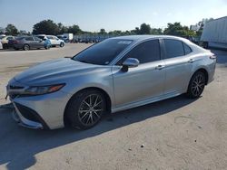 Salvage cars for sale at Orlando, FL auction: 2022 Toyota Camry SE