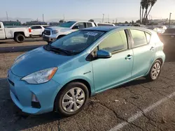 Salvage cars for sale at Van Nuys, CA auction: 2013 Toyota Prius C