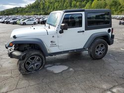 Jeep salvage cars for sale: 2015 Jeep Wrangler Sport