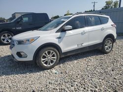 Salvage cars for sale at Wayland, MI auction: 2018 Ford Escape SE