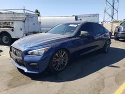 Salvage cars for sale at Hayward, CA auction: 2017 Infiniti Q50 RED Sport 400