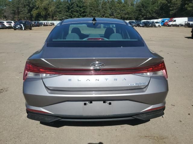 2023 Hyundai Elantra Blue