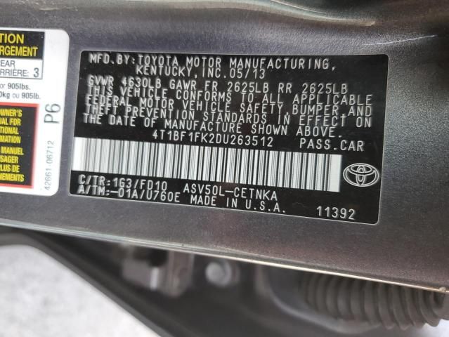 2013 Toyota Camry L