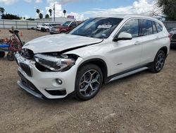 Salvage cars for sale at Mercedes, TX auction: 2017 BMW X1 SDRIVE28I