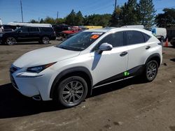 Lexus nx salvage cars for sale: 2017 Lexus NX 200T Base