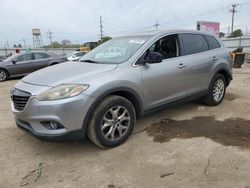 Salvage cars for sale at Chicago Heights, IL auction: 2013 Mazda CX-9 Touring