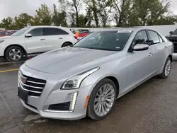 Salvage cars for sale at Bridgeton, MO auction: 2016 Cadillac CTS Luxury Collection