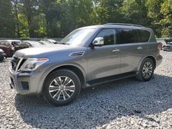 Salvage cars for sale at Windsor, NJ auction: 2018 Nissan Armada SV