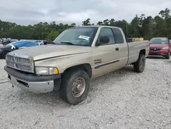 Salvage cars for sale from Copart Houston, TX: 2002 Dodge RAM 2500