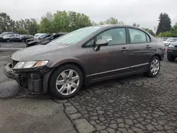 Salvage cars for sale at Portland, OR auction: 2011 Honda Civic LX