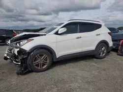 Salvage cars for sale at Assonet, MA auction: 2017 Hyundai Santa FE Sport