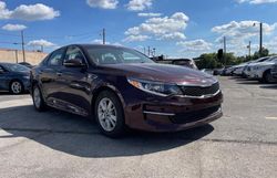 Salvage cars for sale at Grand Prairie, TX auction: 2017 KIA Optima LX