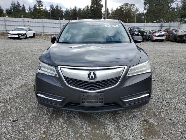 2015 Acura MDX Technology