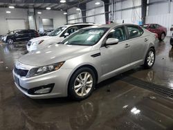 Salvage cars for sale at Ham Lake, MN auction: 2013 KIA Optima EX