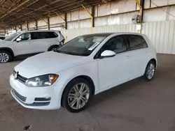 Salvage cars for sale at Phoenix, AZ auction: 2015 Volkswagen Golf TDI