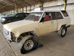 Buy Salvage Cars For Sale now at auction: 1989 Toyota 4runner VN66 SR5