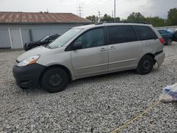 Salvage cars for sale at Columbus, OH auction: 2006 Toyota Sienna CE