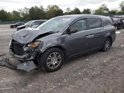 Salvage cars for sale at Madisonville, TN auction: 2013 Honda Odyssey EXL