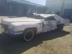 Salvage cars for sale at Hayward, CA auction: 1972 Cadillac Eldorado