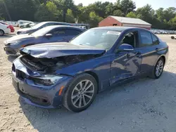 Salvage cars for sale at Mendon, MA auction: 2017 BMW 320 XI