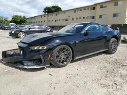 Salvage cars for sale at Opa Locka, FL auction: 2024 Ford Mustang GT