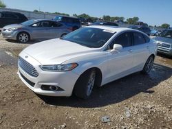 Salvage cars for sale at Kansas City, KS auction: 2016 Ford Fusion Titanium