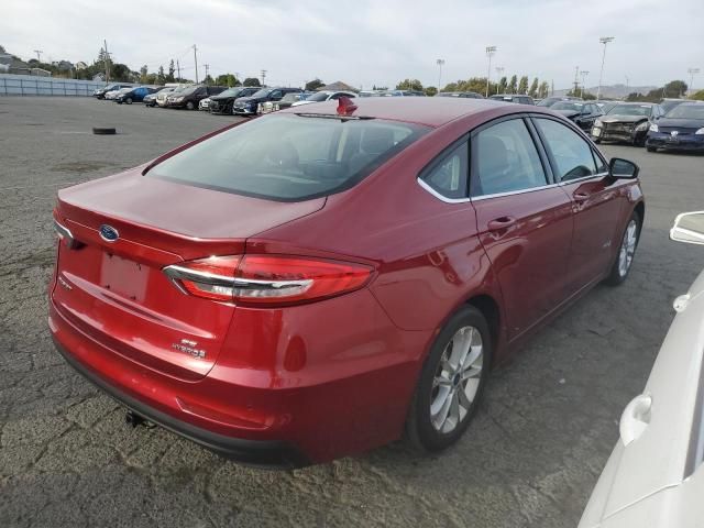 2019 Ford Fusion SE