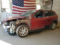 Vehiculos salvage en venta de Copart Lyman, ME: 2015 Jeep Cherokee Limited