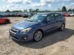 Subaru salvage cars for sale: 2013 Subaru Impreza Limited