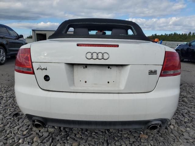 2007 Audi A4 3.2 Cabriolet Quattro