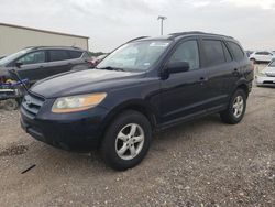 Salvage cars for sale from Copart Temple, TX: 2008 Hyundai Santa FE GLS