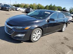 Salvage cars for sale from Copart Denver, CO: 2019 Chevrolet Malibu LT