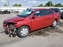 Carros salvage a la venta en subasta: 2011 Toyota Corolla Base