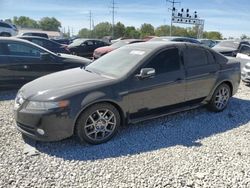 Salvage cars for sale from Copart Columbus, OH: 2007 Acura TL Type S