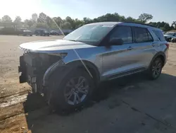 Salvage cars for sale at Florence, MS auction: 2021 Ford Explorer XLT