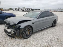 Salvage cars for sale at Taylor, TX auction: 2018 BMW M5