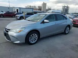 Salvage cars for sale at New Orleans, LA auction: 2016 Toyota Camry LE