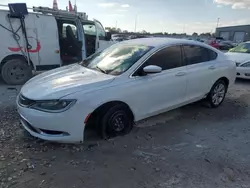 Salvage cars for sale at Cahokia Heights, IL auction: 2016 Chrysler 200 Limited