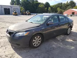 Salvage cars for sale from Copart Mendon, MA: 2008 Toyota Camry Hybrid