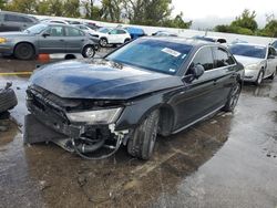 Salvage cars for sale at Bridgeton, MO auction: 2018 Audi A4 Premium Plus