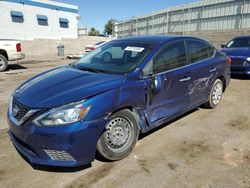 Nissan salvage cars for sale: 2017 Nissan Sentra S