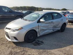 Salvage cars for sale at Assonet, MA auction: 2016 Toyota Corolla L