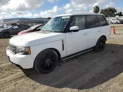 2012 Land Rover Range Rover HSE Luxury en venta en San Diego, CA