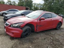 Salvage cars for sale at Baltimore, MD auction: 2012 Honda Accord EXL