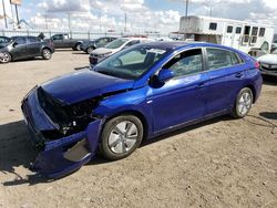 Salvage cars for sale at Greenwood, NE auction: 2019 Hyundai Ioniq Blue