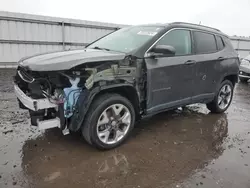 Jeep salvage cars for sale: 2018 Jeep Compass Limited